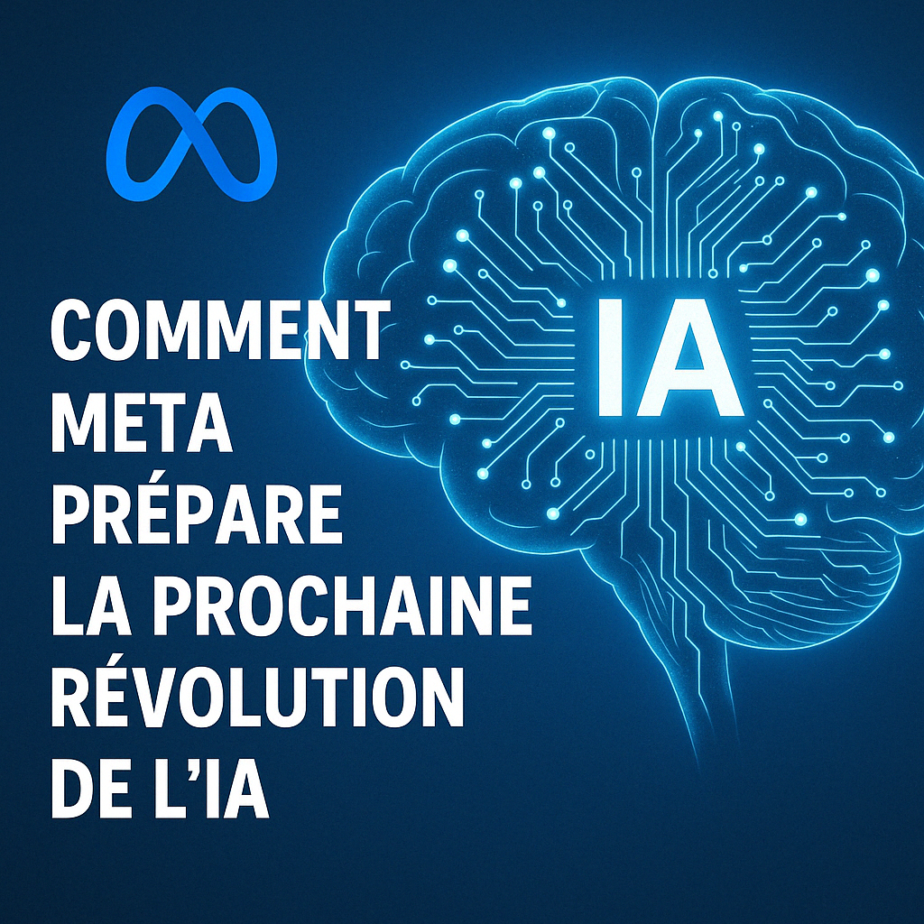 Image d'illustration article de blog Drive To Digital : Comment Meta prépare la prochaine révolution de l'IA