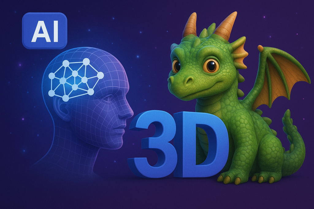 Image d'illustration article de blog Drive To Digital : La génération 3D par IA vient de changer pour toujours