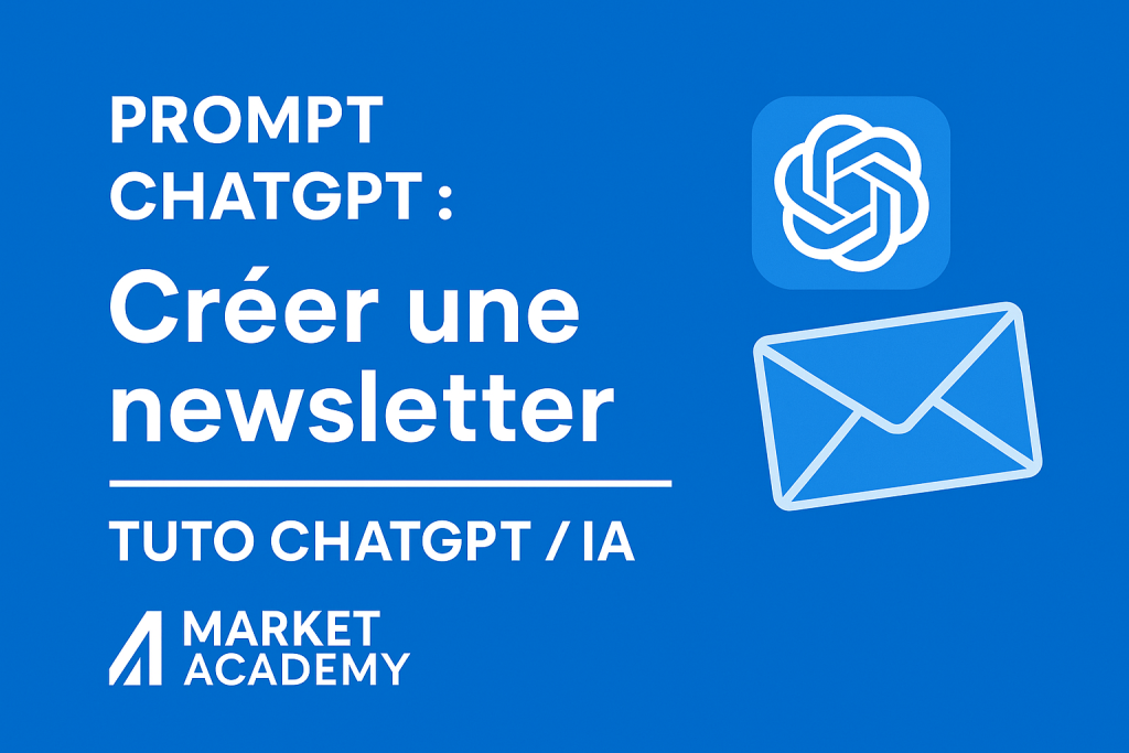 Image d'illustration article de blog DTD : Prompt ChatGPT créer une newsletter