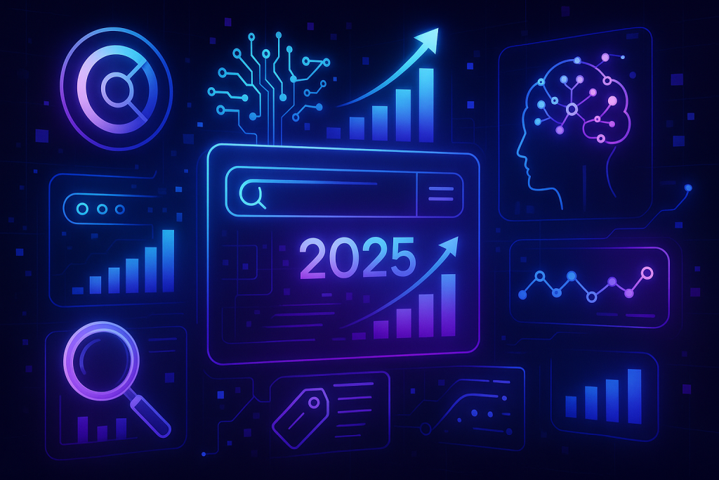 Image d'illustration article de blog DTD : Le guide complet du SEO en 2025