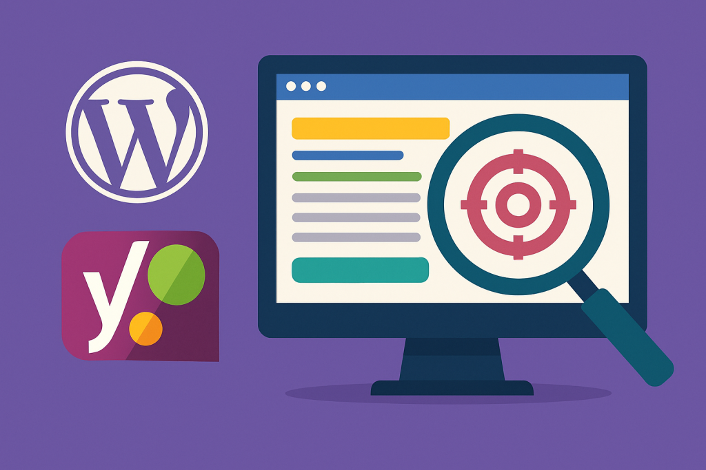 Image d'illustration article de blog Drive To Digital : Bien utiliser les REQUÊTES CIBLES dans WordPress avec Yoast SEO (petit guide débutant)